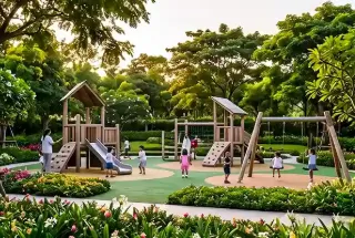 Kid's Play Area at Arvind Sensora